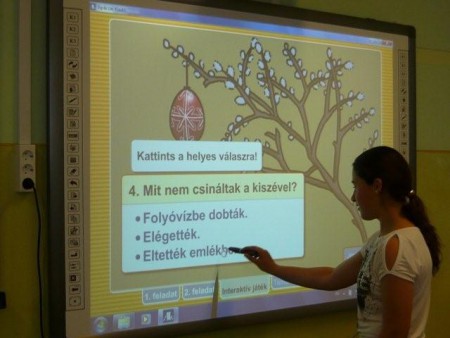 Interaktív tábla gyakorlati alkalmazása